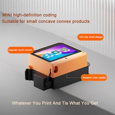 12.7mm Date Logo Plastic Bottle Portable Mini Thermal Handheld Inkjet Printer picture