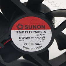 1PCS  large volume cooling fan 12038 PMD1212PMB2-A(2). GN 12V 14.4W picture
