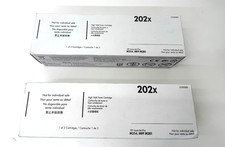 2pack - HP 202X Black High-Yield Toner Cartridges Printers CF500XD / NEW SEALED picture