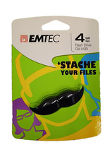 Emtech 4GB Mustache Novelty Flash Drive 'Stache Your Files EKMMD4GMUST1 picture