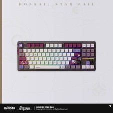 miHoYo Honkai: Star Rail Kafka Mechanical Keyboard RGB Tri Mode 108/87 Keys Gift picture