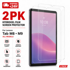 Lenovo Tab M8 M9 Screen Protector Hydrogel HD Clear 2 Pack picture