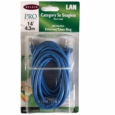 Belkin Pro Series Patch Cable 14' 4.3m A3L791-14-BLU-S LAN Category 5e Snagless picture