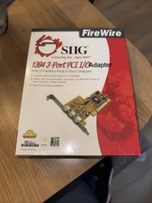 SIIG 1394 I/O 3 Port PCI Firewire Adapter Card NN2633 picture