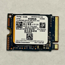 KIOXIA KBG50ZNS512G 512GB NVMe M.2 2230 PCIe Gen4x4 Internal SSD Blue picture