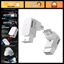 8-Pin PCIe GPU Adapter 90 Degree, Standard, White - 2 Pack for Easy Installation picture