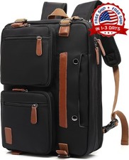 Maletin para Laptop 3 en 1 de 17.3 Pulgadas Impermeable para Viajes Negro picture