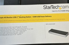 StarTech.com Triple-4K USB-C Docking Station 100W Power Delivery DK30CH2DEP picture