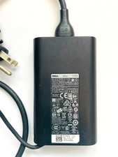 Genuine Dell 65W AC Adapter HA65NM130 0FPC2Y 19.5V 3.34A 7.4mm with Cord -TESTED picture