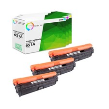 3Pk TCT For HP 651A MFP M775dn 775f 775z Compatible Premium Toner Cartridge picture