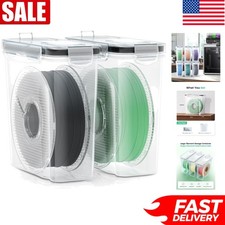 2-Pack Waterproof Filament Storage Containers with Silicon Seal for Protection picture