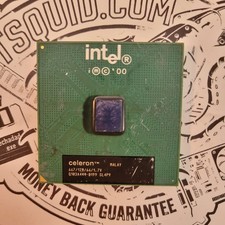 Intel Celeron 667 MHz CPU Processor SL4P9 Socket 370 1.7V Malay Vintage Tech picture