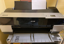 ALMOST New-Epson Stylus PRO 3880  Inkjet Printer 17” - 133 PAGES-REFILLABLECARTS picture