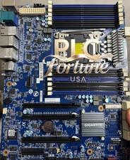 Used Gigabyte MU70-SU0 Intel C612 LGA 2011-3 DDR4 128G VGA ATX Motherboard picture