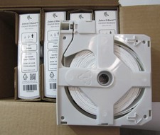 5-PACK ZEBRA 10015355K Z-BAND ULTRASOFT WRISTBAND CARTRIDGE REELS WHITE 1