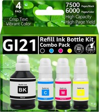 4PK BMCY GI-21 Ink Compatible for Canon MegaTank G3270 G3260 G3270 G3260 G3290 picture