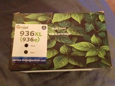 Grnjet 936XL (936e) 936eBK Compatible Ink Cartridge for HP Black 2PK New picture