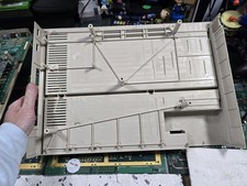 Amiga 1000 EXACT EMPTY BOTTOM CASE #1-GOOD SCREW POSTS-INTACT-CLEAN-SEE ALL picture