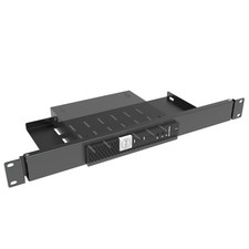 JINGCHENGMEI Mini Rack Mount for Dell OptiPlex Micro Form Factor Case-1U Hing... picture
