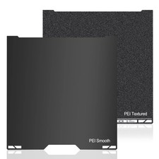 HIKUDIY 335×325mm Double-Sided PEI Build Plate for Bambu Lab H2C/A2L, Black S... picture