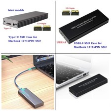 Type-C SSD Enclosure for 12+16pin MacBook Air Pro 2013/14/15/16/17 SSD case new picture