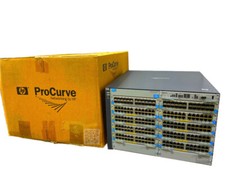 J9448A I LOADED Open Box HPE E5412-92G-PoE+/4SFP zl Switch Chassis J8702A J8706A picture