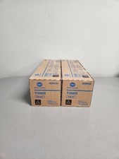 Konica Minolta TN612BK ,A0VW135 Black Toner Cartridge bizhub Pro C5501, Lot of 2 picture