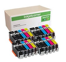 Inkjetcorner Compatible Ink Cartridges Replacement for PGI-250 XL CLI-251 XL for picture