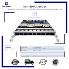 Arista DCS-7500R2-36CQ-LC 36 Port 100GbE QSFP100 Line Card - Same Day Shipping picture