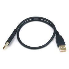 Monoprice Standard USB Cable,Black,18in L 5441 Monoprice 5441 710348847792 Black picture