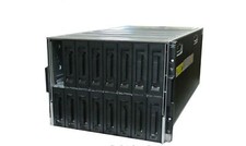 HP Blade System BLC7000 G2 Chassis 2x 8GB Switch Module 6x 2450W 10x Fans 2xOA picture