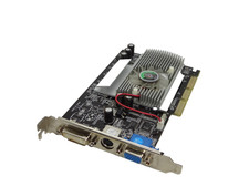 POV GeFORCE FX 5500 256MB DDR AGP GRAPHICS CARD TV-Out DVI VGA #GK11785 picture