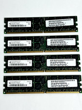 Lot of 8GB (2 x 4) 2GB DD2 QIMONDA REGISTERED ECC Server RAM PC2-5300P-555-12-J2 picture