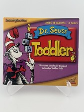 Dr. Seuss Toddler (2 Discs) PC CD ROM ages 18 months To 3 Years 1999 Learning picture