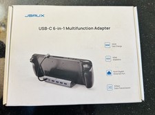 JSAUX HB0603 6-in-1 Docking Station Steam Deck USB-C 4K 60Hz 100W Ethernet picture