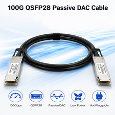 100G QSFP28 Passive DAC Twinax Cable For Cisco QSFP-100G-CU 1M 2M picture