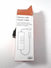 Mission Cables MC45 USB Power Cable for Amazon Fire TV picture