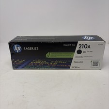 Genuine HP 210A Black W2100A Toner Cartridge Open Box picture