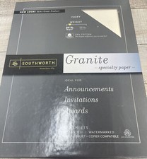 Southworth Granite Specialty Paper, 8.5 x 11 P934CK 100 Sheets picture