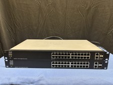 2 x Cisco SG200-26 SLM2024T V03 26-Port Gigabit Smart Switch picture