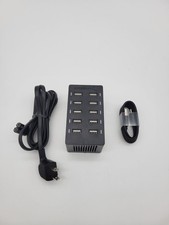 Sabrent AX-TPCS/TU63 60 Watt - Black - (12 Amp) 10 Port USB Rapid Charger picture