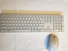 Dell Pro Wireless Combo  Keyboard KB3121WT + Mouse MS3121WT White Slim picture