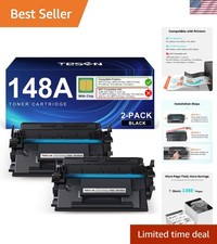 Reliable HP 148A Black Toner Cartridge 2-Pack, Ideal for High-Volume Printing picture