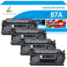 4PK CF287A 87A Toner Cartridge Fits for HP LaserJet Pro M501dn M506dn M527dn picture