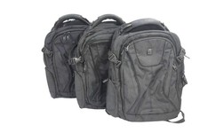 Lot of 3 Swissgear 5358 USB Scan Smart Laptop Backpack Black -  picture
