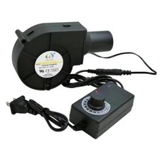 HVVH Dual Ball 12V 6000RPM 110CFM Multifunctional Variable Speed Fan DC5521 picture