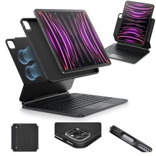 ESR Magnetic Keyboard Case iPad Pro 12.9 6th 5th 4th 3rd Gen Detachable Stand picture