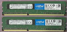 2x Crucial CT51272BD160BJ.9FP 4GB DDR3-1600 PC3-12800 ECC Registered RAM | 8GB picture