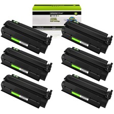 GREENCYCLE 6PK Q2624X 24X BK Toner Cartridge Fits for HP LaserJet 1150 Printer picture