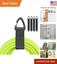 Effortless 4-Pack Extension Cord Wrap Strap - 50 lbs Capacity for Easy Storage picture